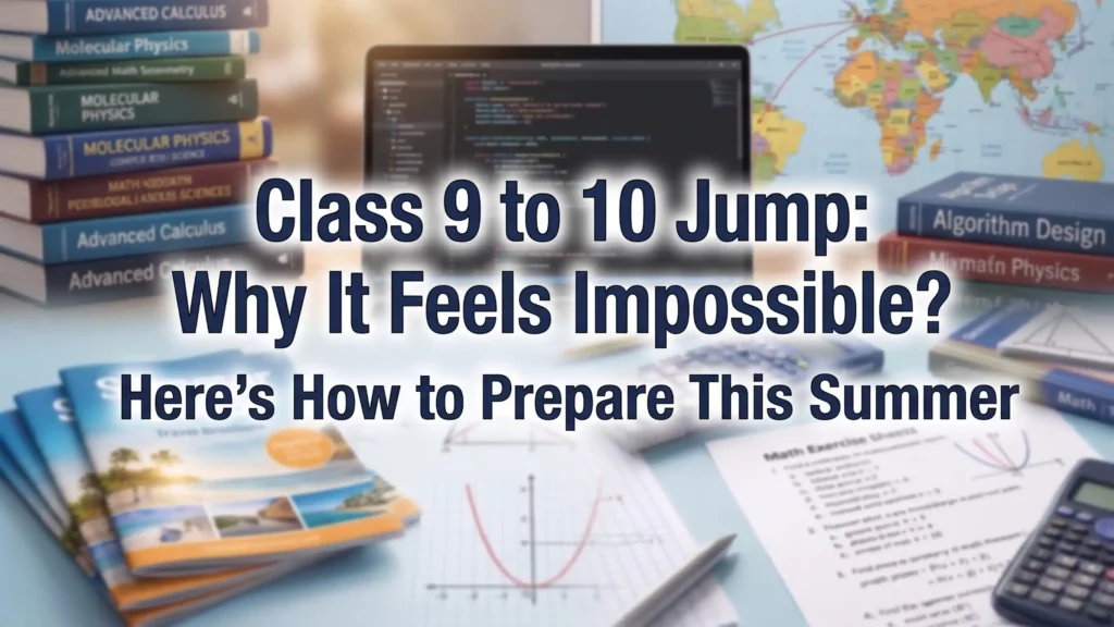 Why Does the Jump from Class 9 to Class 10 Feel Impossible—and How to Prepare Over the Summer? Why Does the Jump from Class 9 to Class 10 Feel Impossible—and How to Prepare Over the Summer?